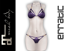 erratic / justine - bikini / plum (maitreya)