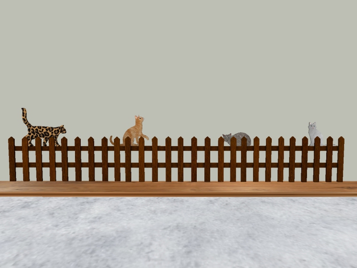 ~ECC~ Cat Fence  Mod/Trans  No Copy