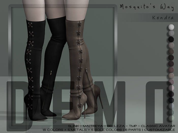 MW - DEMO - Kendra Boots (BOX) WEAR ME