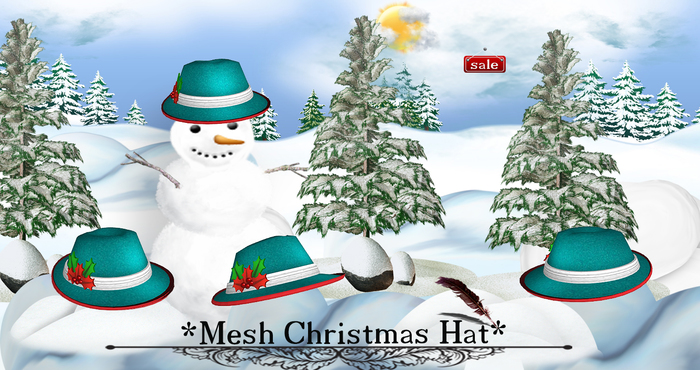 *Mesh Christmas Hat(modify&trasfert) v. 2