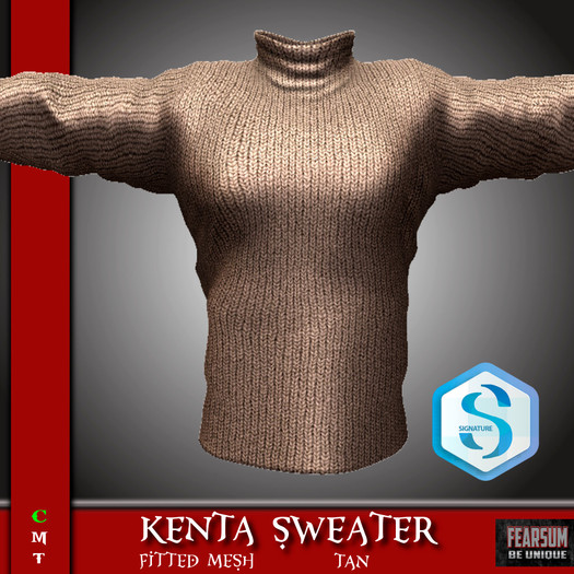 [F] Kenta Sweater Tan - Signature