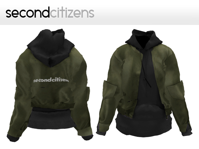 SC Green Bomber Jacket - HUD Included