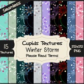 *Cupids Textures * 15 WINTER STORM