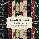 *Cupids Textures * 20 HOLIDAY BERRY