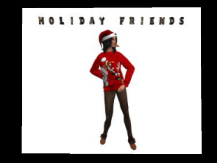 Holiday Friends Sweater Set