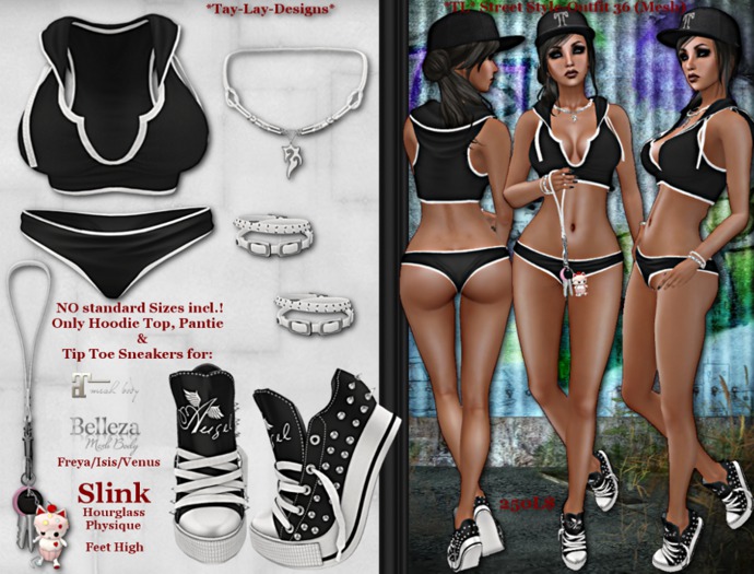 *Tay-Lay-Designs* Street Style-Outfit 36 (Mesh)