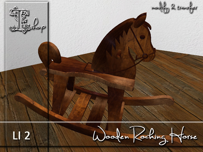 Wooden Rocking Horse MT
