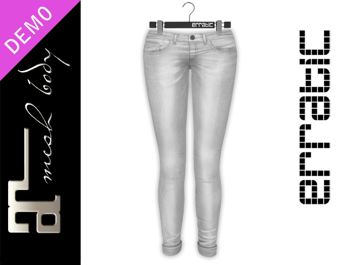 erratic / riri - sports bra + swift - jeans DEMOS (maitreya)