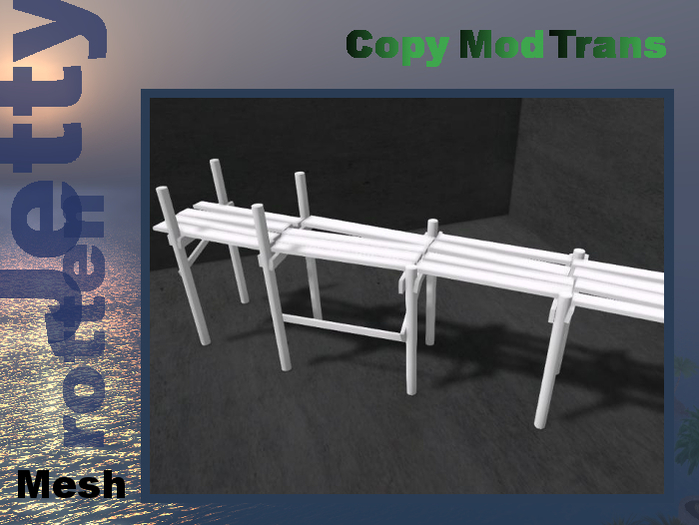 Old rotten Jetty - mesh - fullperm