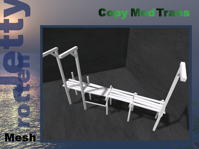 Old rotten Jetty - mesh - fullperm