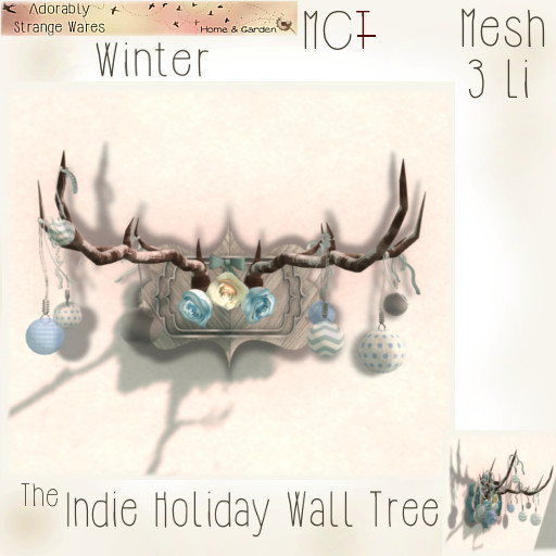 ~ASW~ The Indie Holiday Wall Tree ~Winter