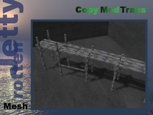 Old rotten Jetty - mesh - textured - fullperm