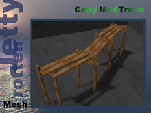 Old rotten Jetty - mesh - textured - fullperm