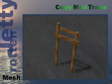Old rotten Jetty - mesh - textured - fullperm