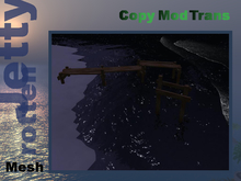 Old rotten Jetty - mesh - textured - fullperm - fatpack