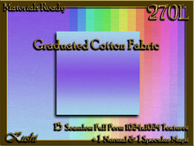 Graduated Cotton Fabric Seamless Textures