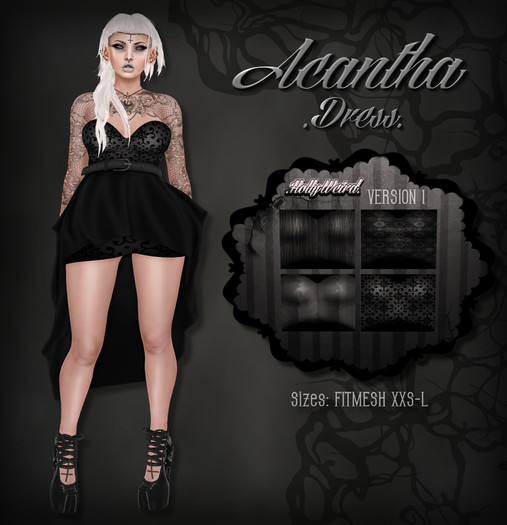 .HW. Acantha .Dress. V.1 HUD (wear)