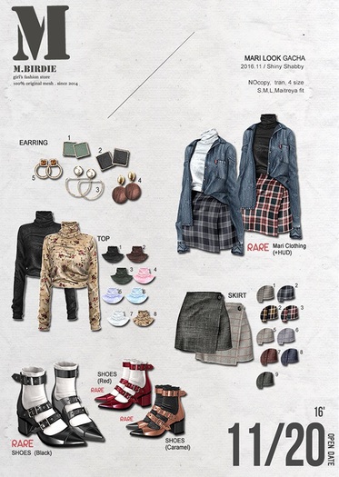 `M.BIRDIE / Mari Look.Skirt4 Maitreya