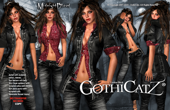 >>GothiCatz<< MidnightBlood (female)