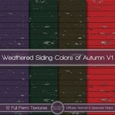 {L} Weathered Siding-Colors of Autumn V1