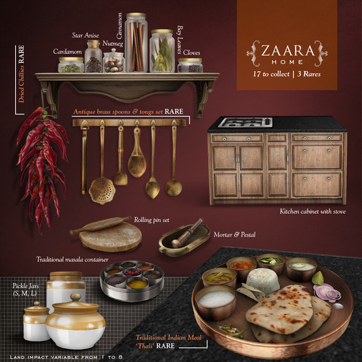 Zaara : Mortar & Pestal