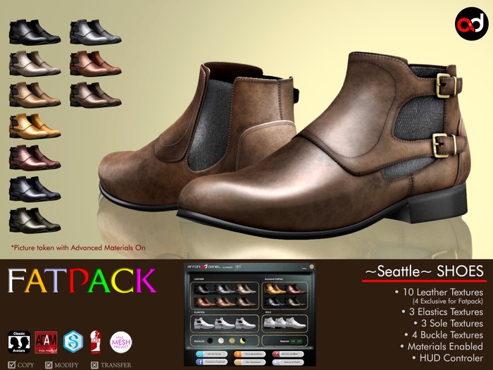 A&D Shoes -Seattle-  FatPack
