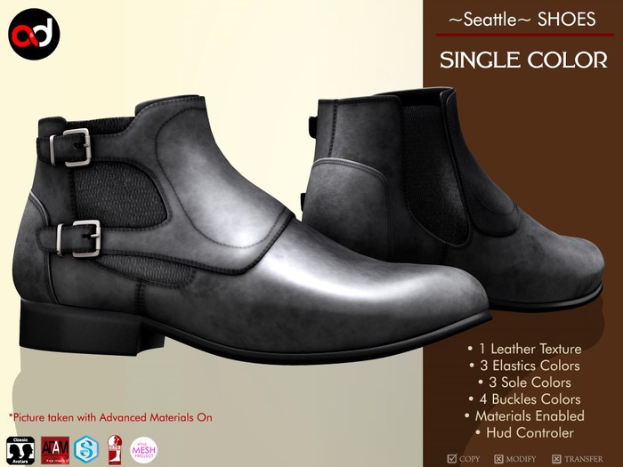A&D Shoes -Seattle- Stone