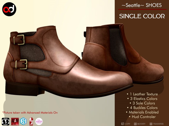A&D Shoes -Seattle- Tan