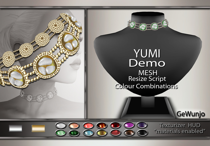 GeWunjo : YUMI necklace DEMO