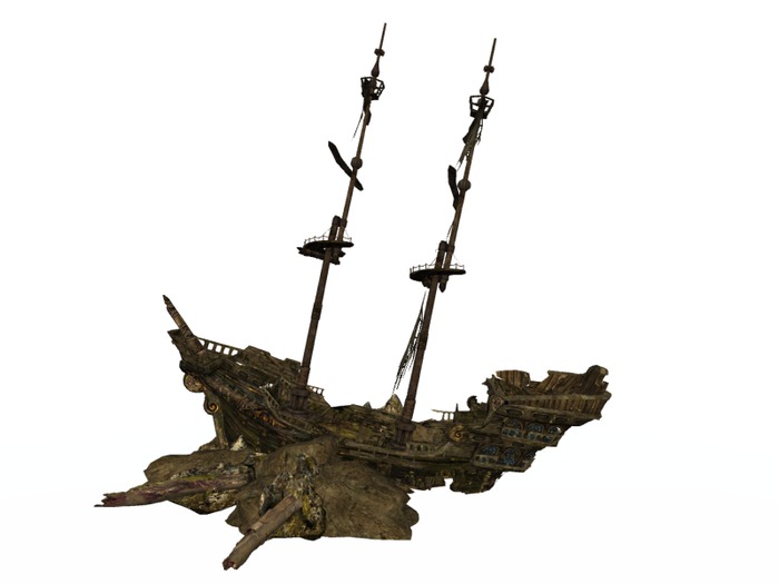 MSD - Run Aground Sunken Ship (80 LI) C/M