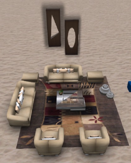 LIVING ROOM Beige no animated