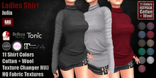 GAS [Ladies Shirt Julia - 11+11 Colors w/HUD FATPACK] Demo