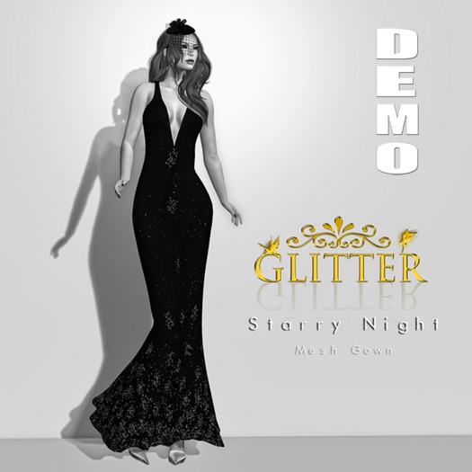 *GLITTER* MARIE CHRISTMAS RED