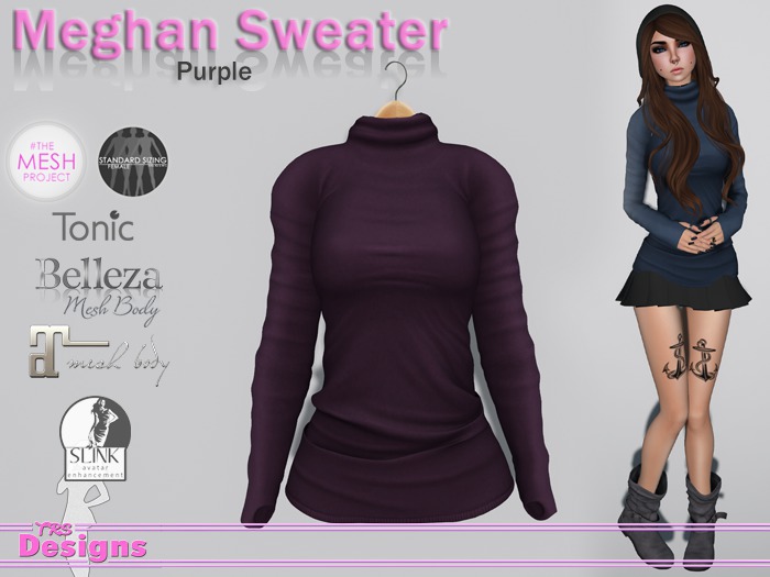 Meghan Sweater Purple