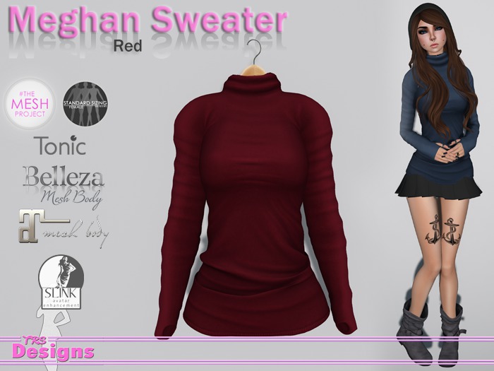 Meghan Sweater Red