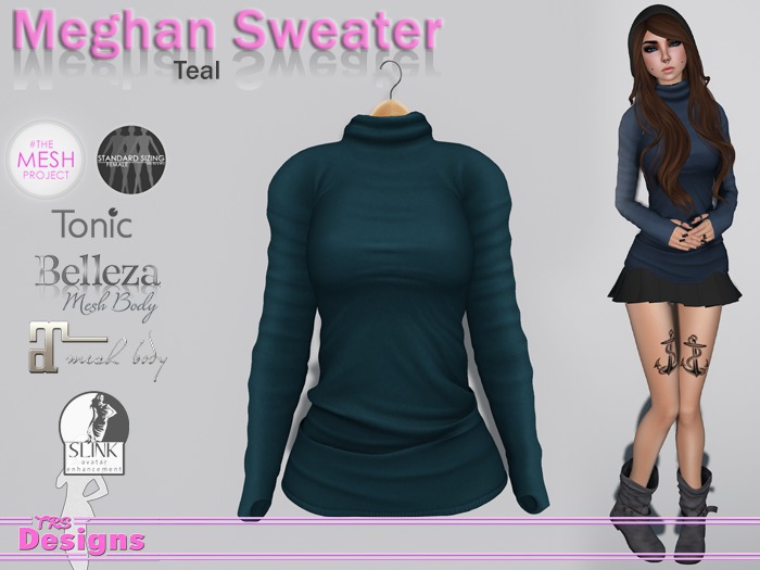 Meghan Sweater Teal