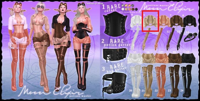 Moon Elixir - Potions Master - 5 - Lara - Faun Shirt