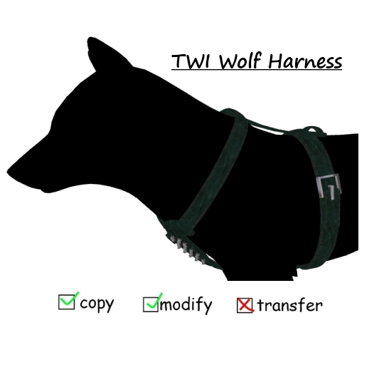 TWI wolf harness Green