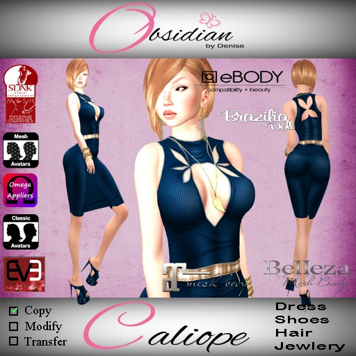 ::OBD:: Caliope Blue Outfit