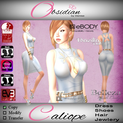 ::OBD:: Caliope Light Blue Outfit