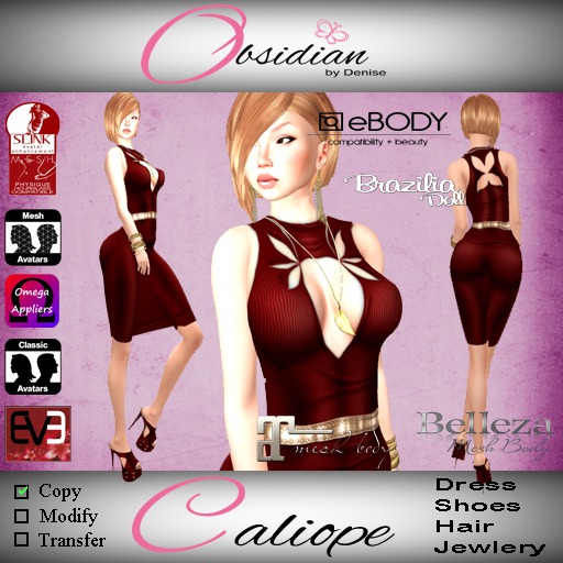 ::OBD:: Caliope Red Outfit