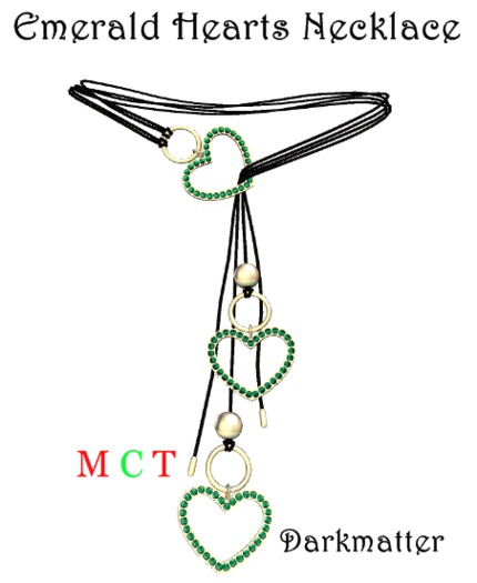 Emerald Heart Necklace