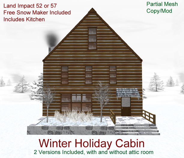 Winter Holiday Cabin