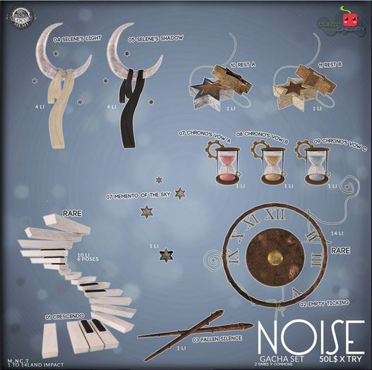 02{NOISE} empty ticking -boxed-  .::Cubic Cherry::. RARE