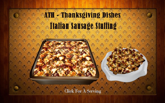 ATH Italian Sausage Stuffing