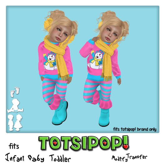 TOTSIPOP! Happy Snowman