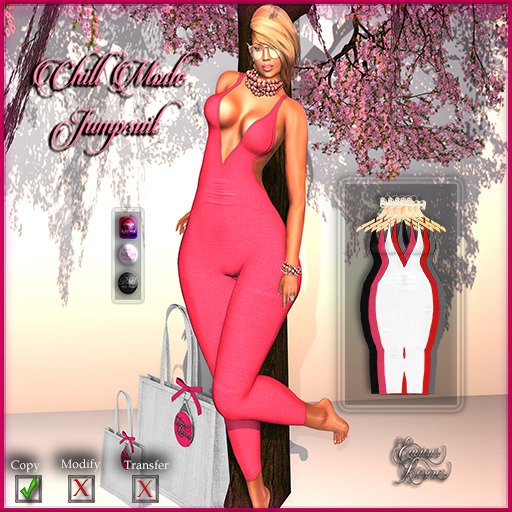 *E.D.* Chill Mode Jumpsuit ~ FAT PACK~ Shopping Tote (Add)