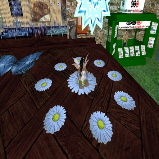 flower sitting circle