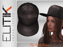 -ELITIK- Cap Mesh Karyne [Black]