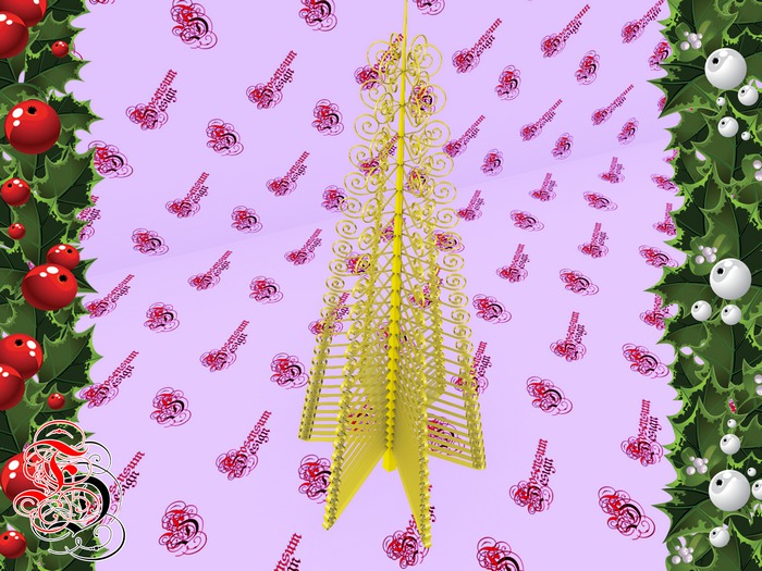 Frosensum ~ Spiral Chrismas Tree FULL PERM